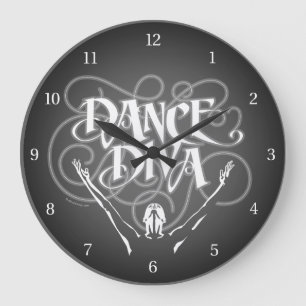 Reloj Redondo Grande Dance Diva