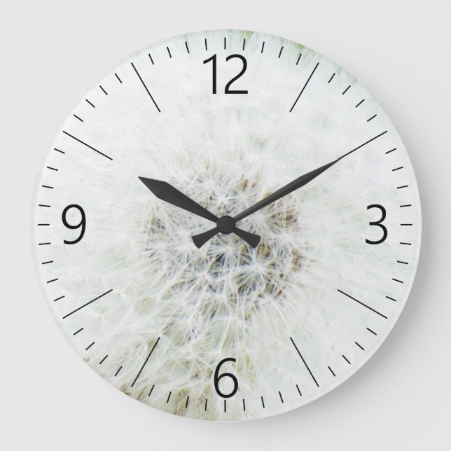 Reloj Redondo Grande Dandelion (Anverso)