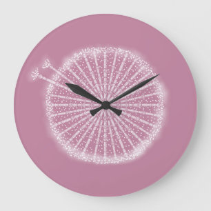 Reloj Redondo Grande Dandelion Wishes