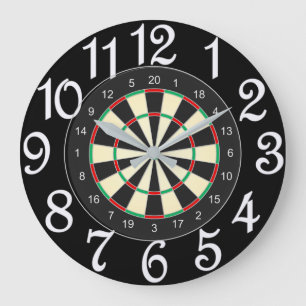 Reloj Redondo Grande Dardos para todos