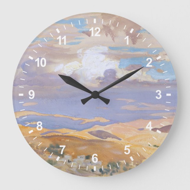 Reloj Redondo Grande De Jerusalén (Anverso)