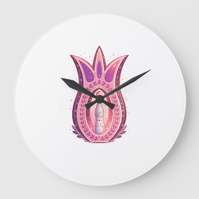 Reloj Redondo Grande Decorative (Anverso)