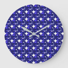 Reloj Redondo Grande Deep Blue