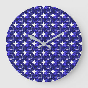 Reloj Redondo Grande Deep Blue