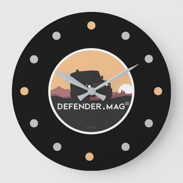 RELOJ REDONDO GRANDE DEFENDER MAG (Anverso)