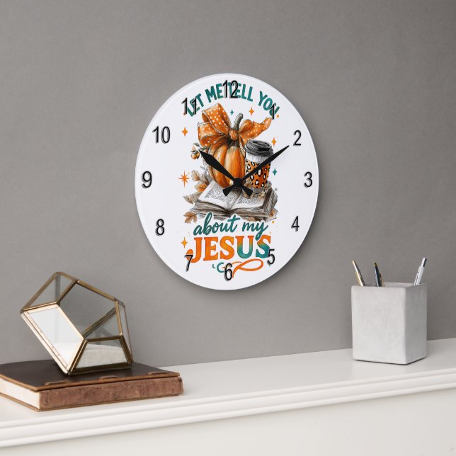 Reloj Redondo Grande Déjame Decirte... (Oficina)