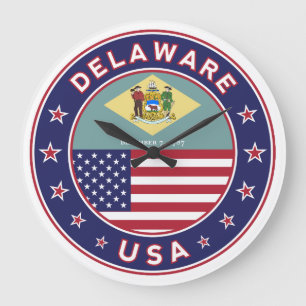 Reloj Redondo Grande Delaware