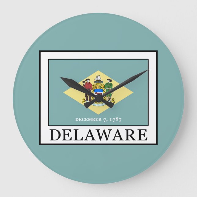 Reloj Redondo Grande Delaware (Anverso)