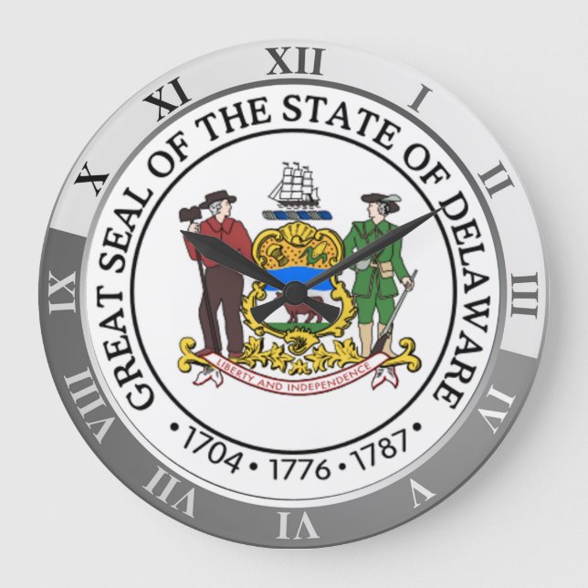 Reloj Redondo Grande Delaware (Anverso)