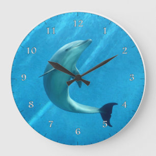Reloj Redondo Grande Delfín