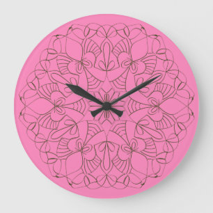 Reloj Redondo Grande Delicado reloj grande árabe