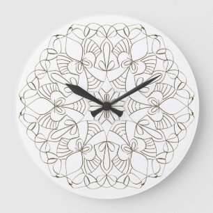 Reloj Redondo Grande Delicate Arabesque