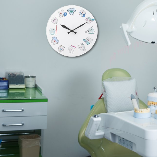 Reloj Redondo Grande Dental Delight (Subido por el creador)