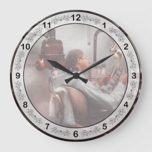 Reloj Redondo Grande Dentista - esperar al dentista