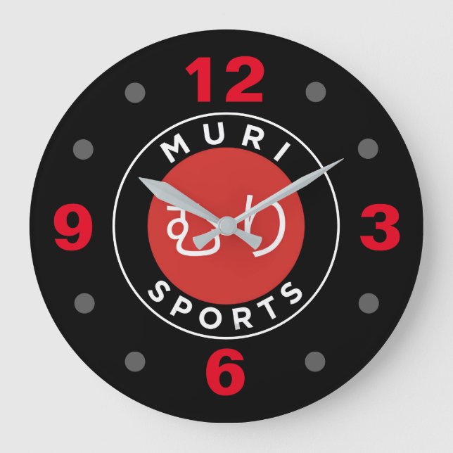 RELOJ REDONDO GRANDE DEPORTES MURI (Anverso)