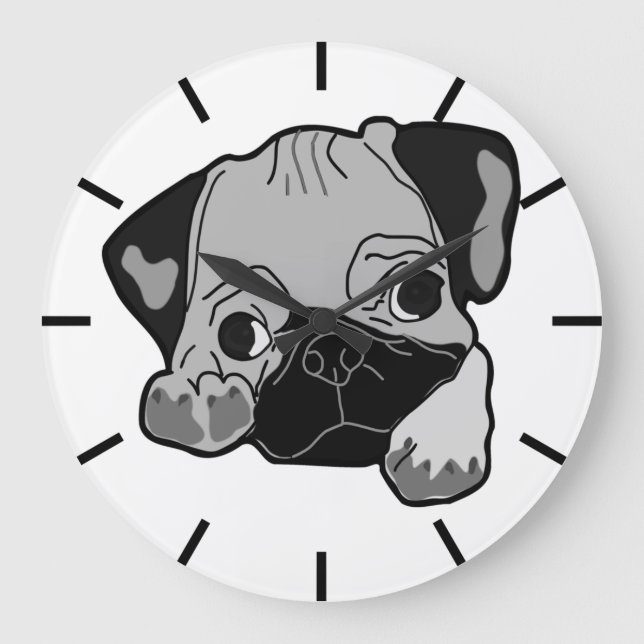 Reloj Redondo Grande Der beste Freund (Anverso)