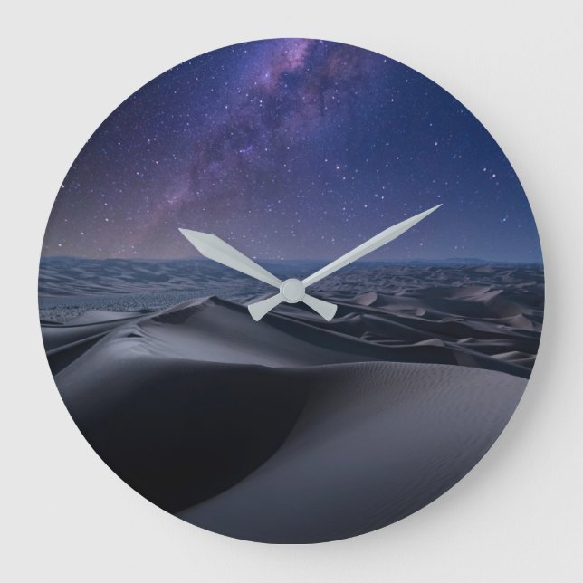 Reloj Redondo Grande Desiertos | Desierto de barrio vacío Abu Dhabi (Anverso)
