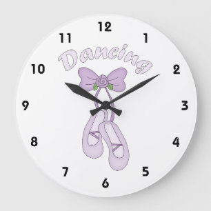 Reloj Redondo Grande Deslizadores del Baile-Ballet con el arco