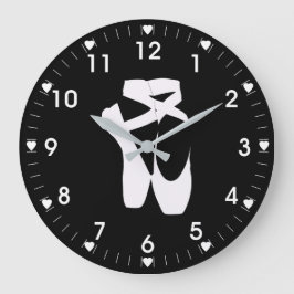 Reloj Redondo Grande Deslizadores del ballet