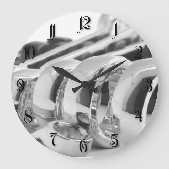 Reloj Redondo Grande Desperdicios (Anverso)