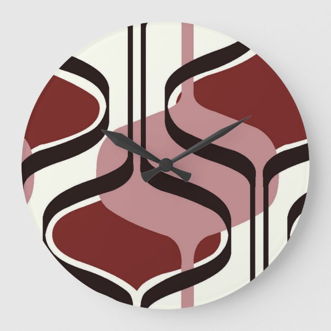 Reloj Redondo Grande Desplazamiento de estilos clásicos (Anverso)