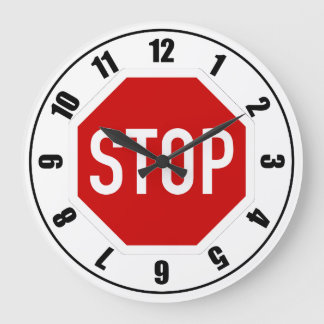 RELOJ REDONDO GRANDE DETENER