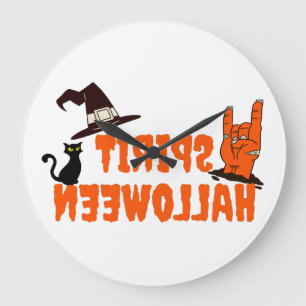 Reloj Redondo Grande Día de Muertos Halloween