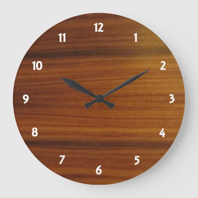 Reloj Redondo Grande dial de la chapa (Anverso)