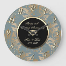 Diamante Vintage Damask 50 Aniversario de Boda 