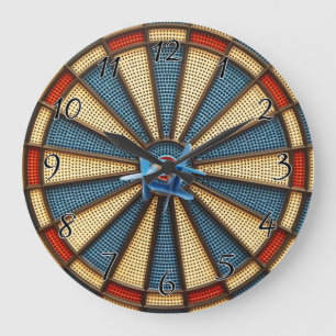 Reloj Redondo Grande Diana del Dartboard