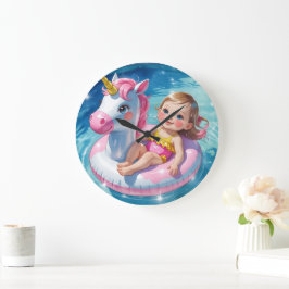 Reloj Redondo Grande Días de agrupamiento