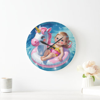 Reloj Redondo Grande Días de agrupamiento