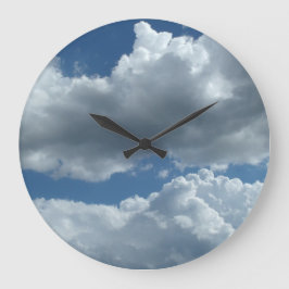 Reloj Redondo Grande Días nublados