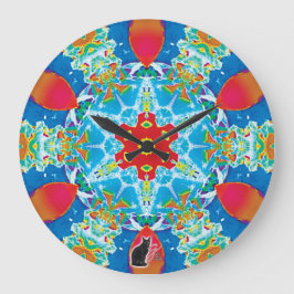 Reloj Redondo Grande Diatome Kaleidoscope