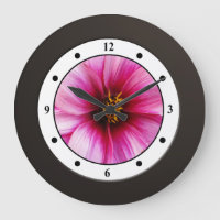 Dígitos modernos de la flor rosada floral colorida