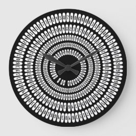 Reloj Redondo Grande Dígitos Pi Day Pi Dígitos Pi 3.14159 Números Happy