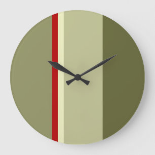 Reloj Redondo Grande Dinero de sangre