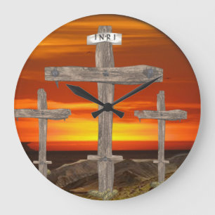 Reloj Redondo Grande dios es amor