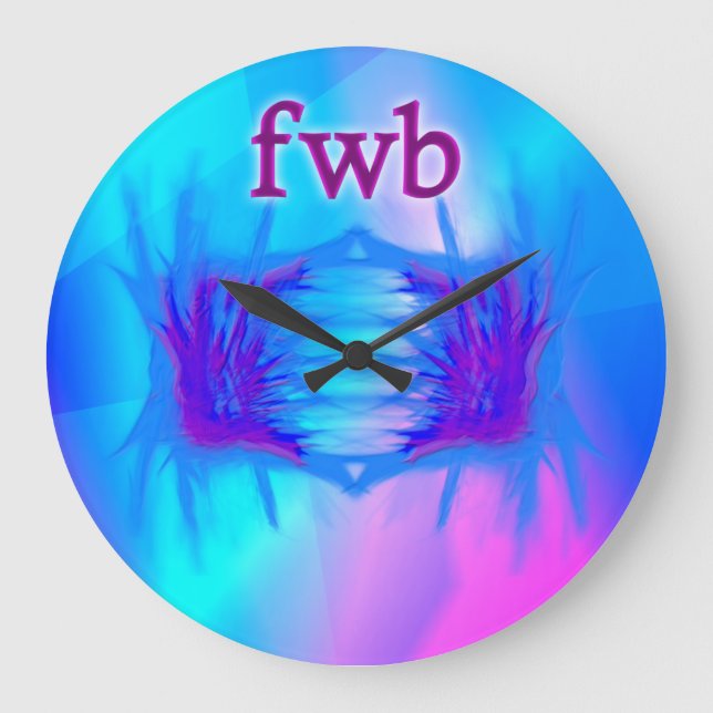 Reloj Redondo Grande ¡Dios mío! fwb (Anverso)