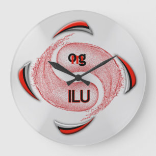 Reloj Redondo Grande ¡Dios mío! ilu