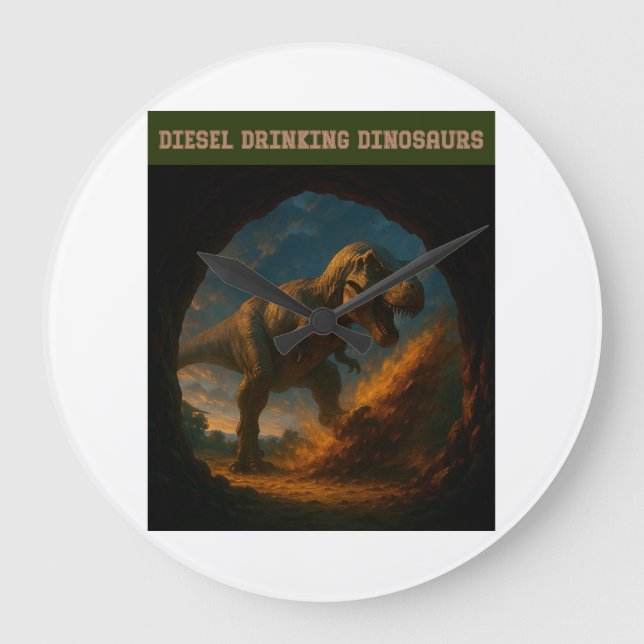 Reloj Redondo Grande Dirt Kicker (Anverso)