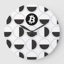 Diseñador de bitcoin en blanco y negro