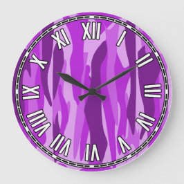 Reloj Redondo Grande Diseño abstracto