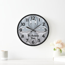 Reloj Redondo Grande Diseño abstracto