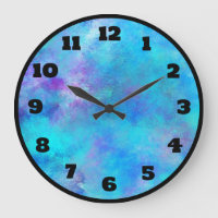 Diseño abstracto de color azul hielo y morado