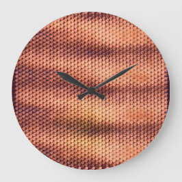 Reloj Redondo Grande Diseño de patrones digitales abstractos modernos 1