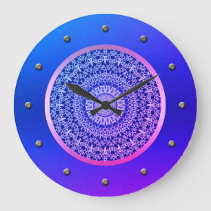 Reloj Redondo Grande Diseño elegante, oriental, reloj grande moderno