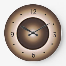 Diseño impreso efecto luna marrón/tan