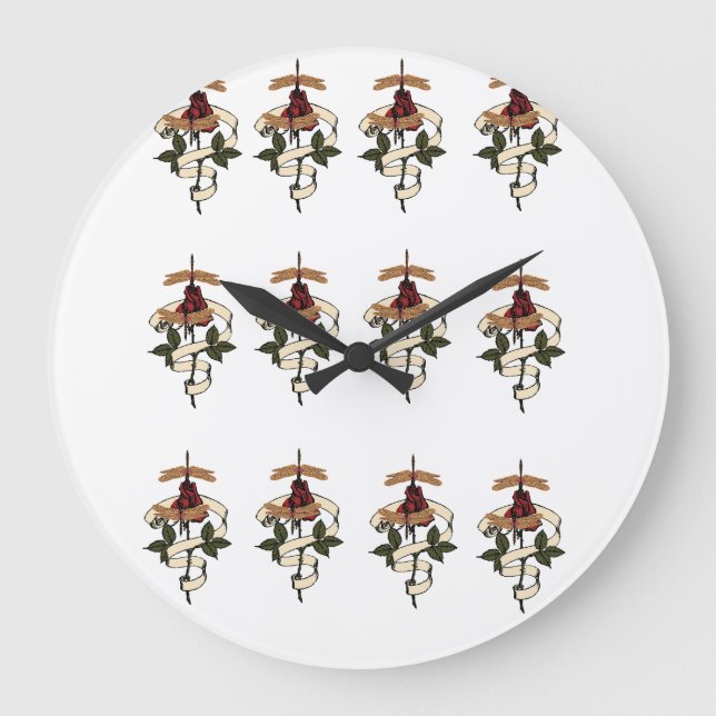 Reloj Redondo Grande Diseño Premium (Anverso)