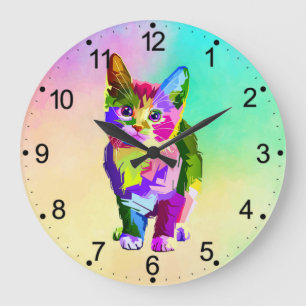 Reloj Redondo Grande Diseño puramente puramente kiteliano-32345